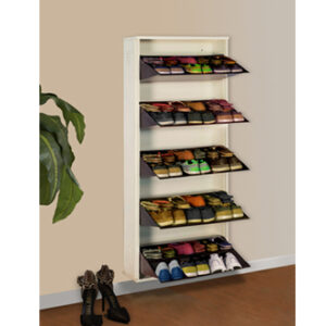 24 Inches Double Decker Shoe Rack | Do-It-Yourself (DIY) | Wall Mounted